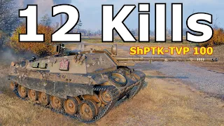 World of Tanks ShPTK-TVP 100 - 12 Kills 7,3K Damage