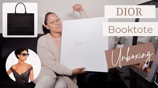 Dior Booktote Unboxing - DIOR Leather Booktote - DIOR Unboxing