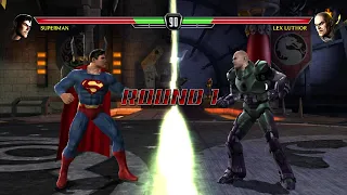 GAMEPLAY SUPERMAN VS LEX LUTHOR