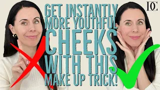 Get Instantly More Youthful Cheeks With This Make Up Trick!