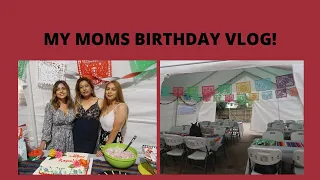 WE THREW MY MOM A BIRTHDAY PARTY! *VLOG*