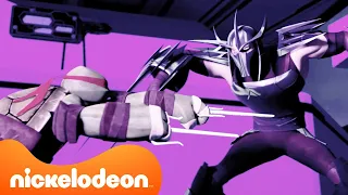 TMNT: Teenage Mutant Ninja Turtles | TMNT's beste vechtscènes tegen de Shredder 🐢💥 | Nickelodeon