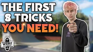 What Tricks should YOU learn first? (Half Pipe)