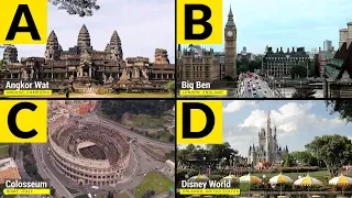 ABC World Monuments and Landmarks - Learn Alphabet with Landmarks and Monuments