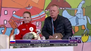 Alexandra Trusova / ISU Junior World Championships 2019 FS