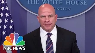 H.R. McMaster: President Donald Trump ‘In No Way’ Compromised Intel Sources Or Methods | NBC News