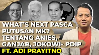 Adi Prayitno: PASCA MK, NASIB ANIES RUWET, NASIB GANJAR TERSERAH MEGAWATI