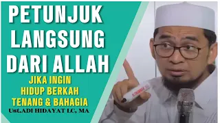 RAHASIA HIDUP BERKAH TENANG DAN BAHAGIA - USTADZ ADI HIDAYAT