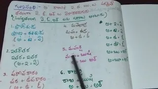 గుణసంధి సులభంగా నేర్చుకోవచ్చు please like share subscribe cheyandi. comment పెట్టండి