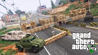 GTA 5 Моды - Военный город выживших в Зомби-Апокалипсисе! - Самая крепкая база!!!