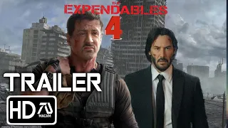 The Expendables 4 Trailer #2 [HD] Sylvester Stallone, Keanu Reeves  | Fan Made