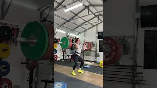 140kg Hang Clean & 2 Jerks