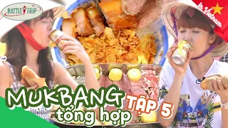 MUKBANG xôi ngô xôi xéo, lẩu thập cẩm, cà phê cốt dừa, bánh mì bia hơi Hà Nội|KBS BattleTrip tại🇻🇳