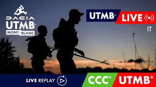 REPLAY - Dacia UTMB Mont-Blanc 2023 - Live Italiano 🇮🇹 - CCC / UTMB