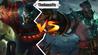 THE BAUS SION vs GANGPLANK | ROAD TO RANK 1!