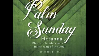 Palm Sunday of the Lord’s Passion 4/10/22