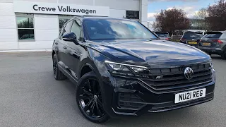 Brand New Volkswagen Touareg Black Edition 3.0TDI V6 4MOTION Tiptronic in Deep Black Pearlescent