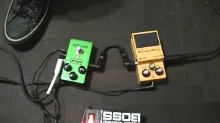 BOSS OD3 VS MXR GT-OD OVERDRIVE TEST