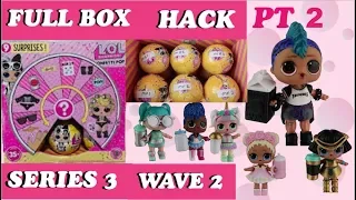 HACK LOCATION OF ALL DOLLS IN FULL CASE PUNK BOI FOUND LOL SURPRISE CONFETTI POP SERIES 3