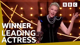 Cate Blanchett gives SUCH an emotional Leading Actress speech 😭 | BAFTA Film 2023