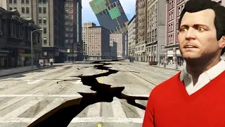 GTA 5 - MEGA Earthquake in Los Santos!