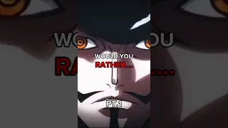 Would you rather… | part 1 #onepiece #anime #shorts
