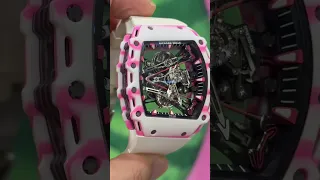 RICHARD MILLE RM38-02 ｜pink Bubba Watson Limited 50pcs｜理查德米勒RM3802陀飞轮腕表