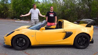 Lotus Elise, это надёжная, крутая, и фантастическая халява