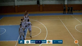 🏀 Высшая лига Казахстана - мужчины 2019/20 - 3 тур: "СДЮСШ" - "Барсы Атырау 2" (15.12.19)