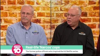 The Real-Life 'Narcos' Cops Who Took Down Pablo Escobar | Studio 10