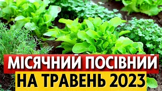 Коли сіяти та саджати? Місячний посівний календар на ТРАВЕНЬ 2023: що робити по днях