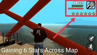 Gaining 6 Stars Across the Map on Train Cars in San Andreas | GTA SA