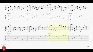 Bach/Gounod - Ave Maria - Guitar Tab