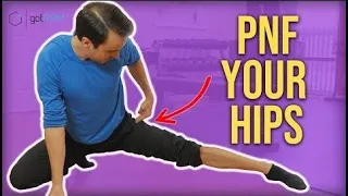 PNF STRETCHING FOR HIP IMPINGEMENT!