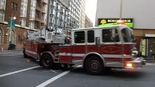 San Francisco Fire Department @ Jones St & Post St San Francisco California