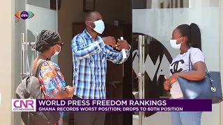 Ghana drops 30 places in world press freedom index; lowest in nearly 2 decades