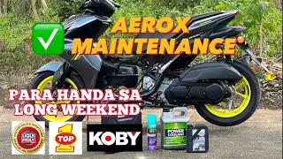 MAINTENANCE SA ATIN AEROX l CHANGE OIL l COOLANT l TIPS & TRICKS