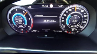 0-100 km/h Volkswagen Tiguan 2017 2.0 TDI 150 CV DSG 4Motion