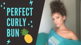 HOW TO: THE PERFECT MESSY CURLY BUN