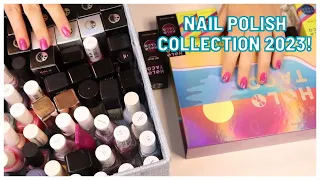 NAIL POLISH COLLECTION AND DECLUTTER AUGUST 2023 (INCLUDING SO MANY HOLO TACO POLISHES)