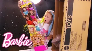 The biggest Barbie doll from ASDA on Ava Toy Show