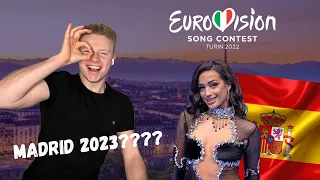 FIRST TIME REACTING TO SPAIN EUROVISION 2022 (Chanel - SloMo)