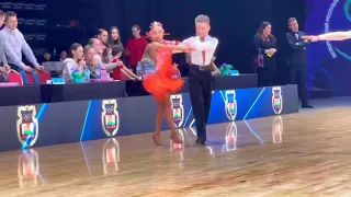 Minsk Open 2021 Komarnytskyi - Cherkovska Junior 1 Open La Pasodoble