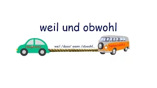 Learn German | German Grammar | Learn German for beginners | weil und obwohl | german language