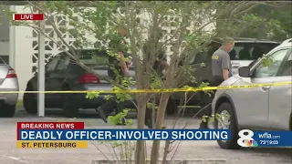 Suspect shot dead by St. Pete officer, officials say