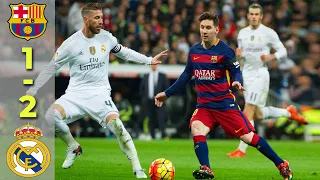 Barcelona vs Real Madrid 1-2 | La Liga 2016 All Goals & Extended Highlights HD