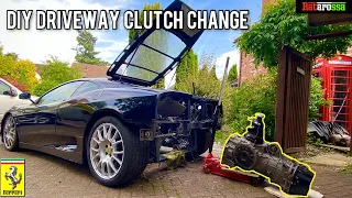 DIY Ferrari 360 Driveway Clutch Replacement Saves Thousands