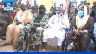 Sheikh Ahmad Gumi Visits Zamfara Ruga Settlement, Preaches Peace To Active Bandits