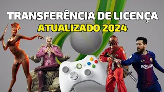 COMO TRANSFERIR A LICENÇA  ATUALIZADO 2024 NO XBOX 360