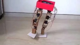 Arduino controlled Walking Robot using Servo motors